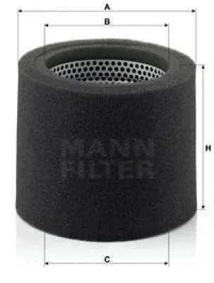 Воздушный фильтр MANN CS 17 110
