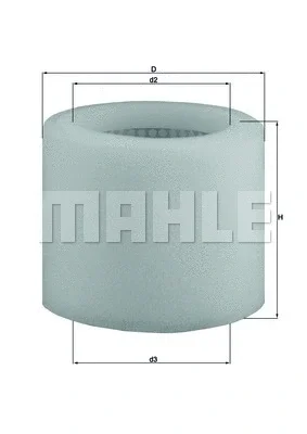Воздушный фильтр KNECHT/MAHLE LX 123