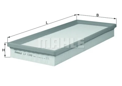 LX 1249 KNECHT/MAHLE Воздушный фильтр