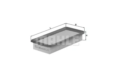 LX 1465 KNECHT/MAHLE Воздушный фильтр