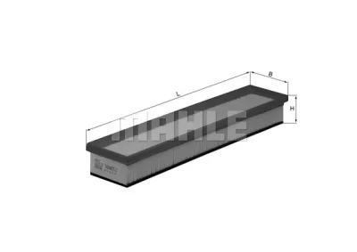 LX 1604 KNECHT/MAHLE Воздушный фильтр