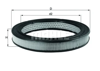 LX 210 KNECHT/MAHLE Воздушный фильтр