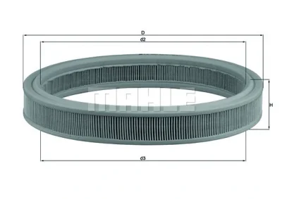 LX 332 KNECHT/MAHLE Воздушный фильтр