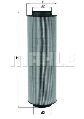 LX 791 KNECHT/MAHLE Воздушный фильтр