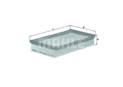 LX 798/1 KNECHT/MAHLE Воздушный фильтр