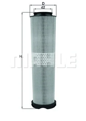 LX 816/6 KNECHT/MAHLE Воздушный фильтр