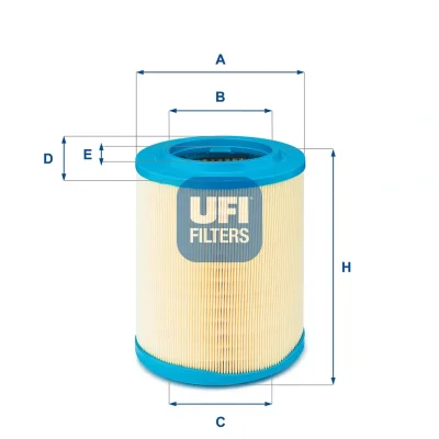 Воздушный фильтр UFI 27.606.00