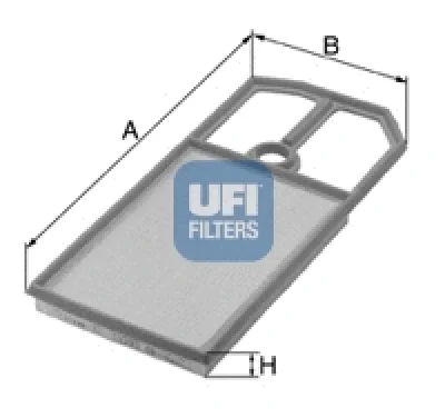 30.184.00 UFI Воздушный фильтр