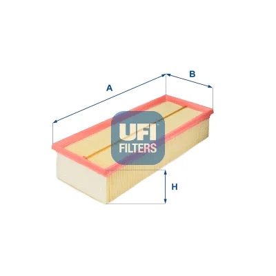 30.187.00 UFI Воздушный фильтр