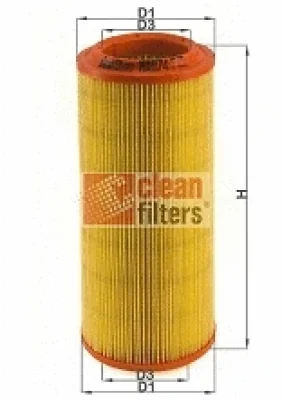 MA1174 CLEAN FILTERS Воздушный фильтр