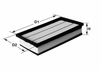 Воздушный фильтр CLEAN FILTERS MA3047