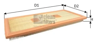 MA3481 CLEAN FILTERS Воздушный фильтр