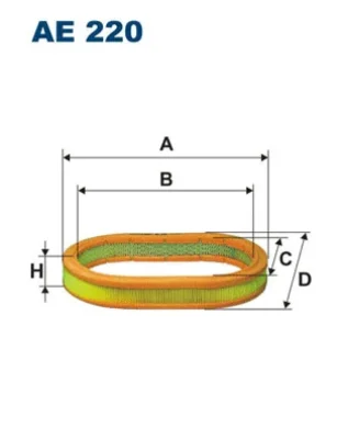 AE220 FILTRON Воздушный фильтр