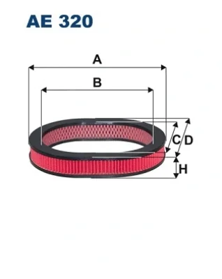 AE320 FILTRON Воздушный фильтр