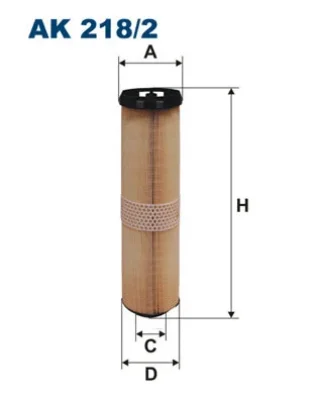 AK218/2 FILTRON Воздушный фильтр