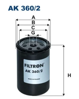AK360/2 FILTRON Воздушный фильтр
