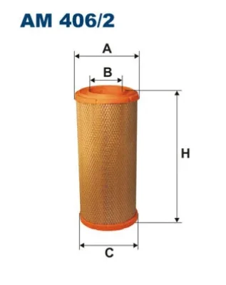 AM406/2 FILTRON Воздушный фильтр