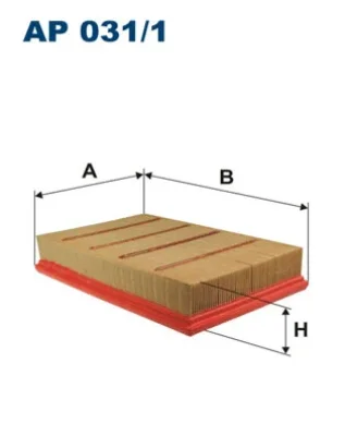 AP031/1 FILTRON Воздушный фильтр