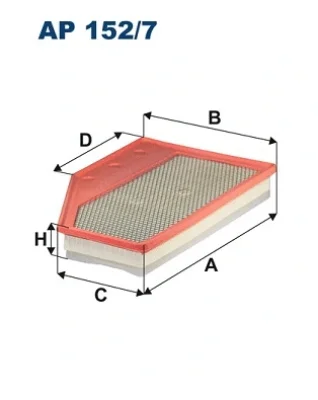 AP 152/7 FILTRON Воздушный фильтр