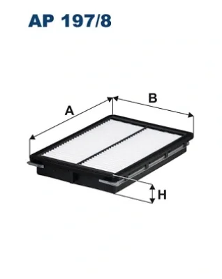 AP 197/8 FILTRON Воздушный фильтр