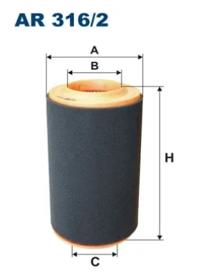 AR316/2 FILTRON Воздушный фильтр