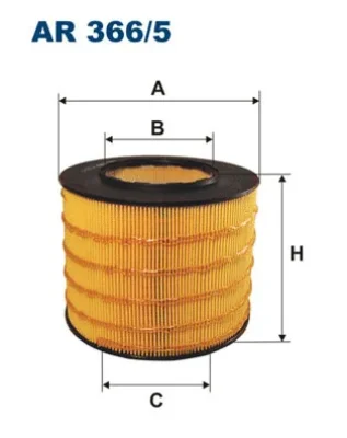 AR366/5 FILTRON Воздушный фильтр