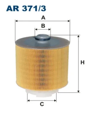 AR371/3 FILTRON Воздушный фильтр