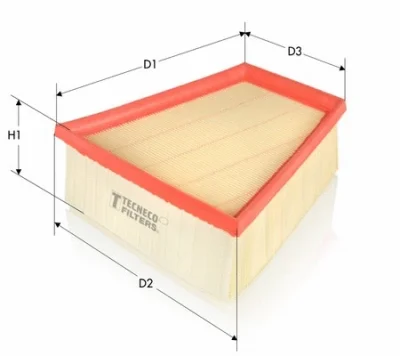 Воздушный фильтр TECNECO FILTERS AR15167PM