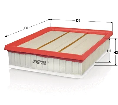 Воздушный фильтр TECNECO FILTERS AR1657PMS