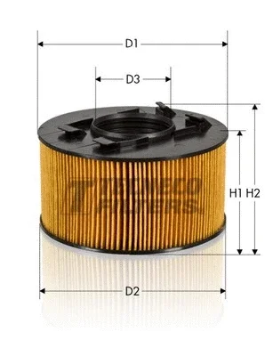 AR9709 TECNECO FILTERS Воздушный фильтр