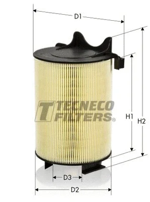 AR9800 TECNECO FILTERS Воздушный фильтр