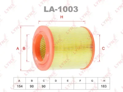 Воздушный фильтр LYNXAUTO LA-1003