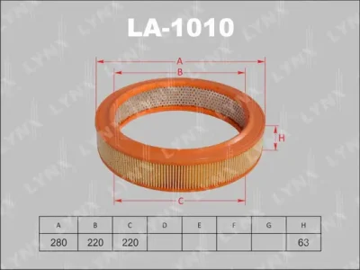 LA-1010 LYNXAUTO Воздушный фильтр