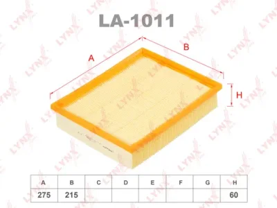 LA-1011 LYNXAUTO Воздушный фильтр