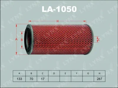 LA-1050 LYNXAUTO Воздушный фильтр
