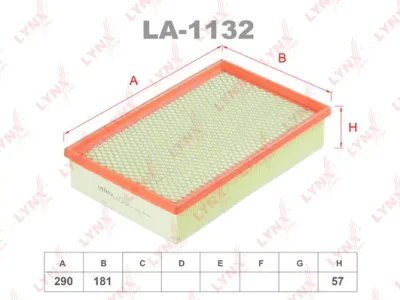 LA-1132 LYNXAUTO Воздушный фильтр