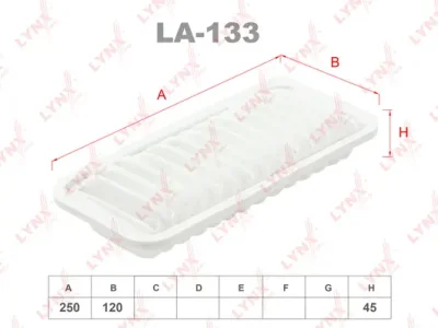 LA-133 LYNXAUTO Воздушный фильтр