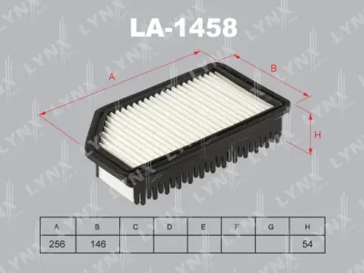 LA-1458 LYNXAUTO Воздушный фильтр