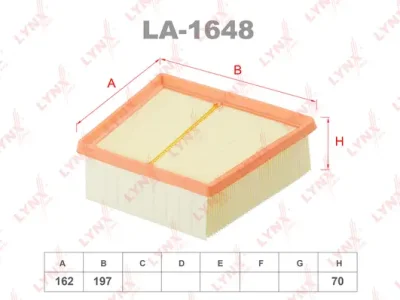 LA-1648 LYNXAUTO Воздушный фильтр