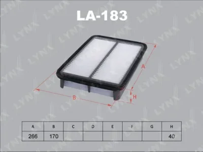 LA-183 LYNXAUTO Воздушный фильтр