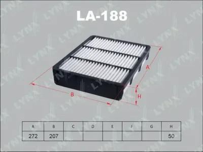 LA-188 LYNXAUTO Воздушный фильтр