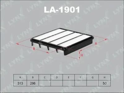 LA-1901 LYNXAUTO Воздушный фильтр