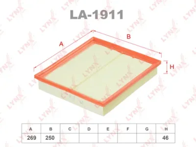 LA-1911 LYNXAUTO Воздушный фильтр