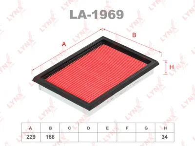 LA-1969 LYNXAUTO Воздушный фильтр