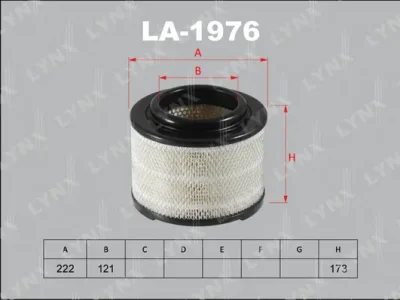 LA-1976 LYNXAUTO Воздушный фильтр