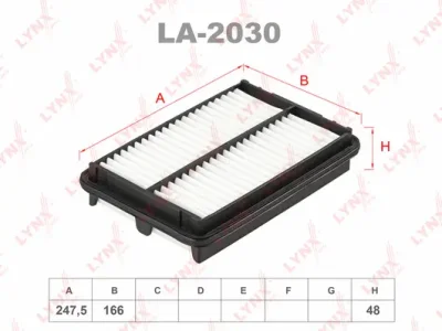 LA-2030 LYNXAUTO Воздушный фильтр