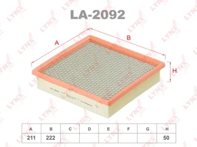 LA-2092 LYNXAUTO Воздушный фильтр