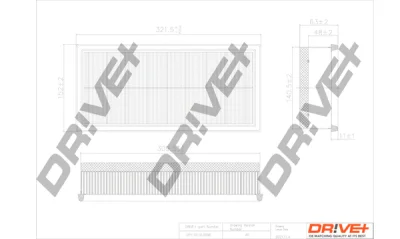 DP1110.10.0096 Dr!ve+ Воздушный фильтр