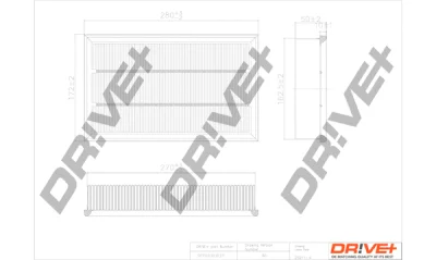 DP1110.10.0123 Dr!ve+ Воздушный фильтр