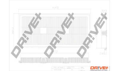 DP1110.10.0364 Dr!ve+ Воздушный фильтр